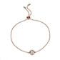 High Quality Silver Sunflower 0.5 Carat Moissanite Bracelet