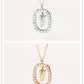 Women's Light Luxury Alphabet Sterling Silver Collarbone Necklace