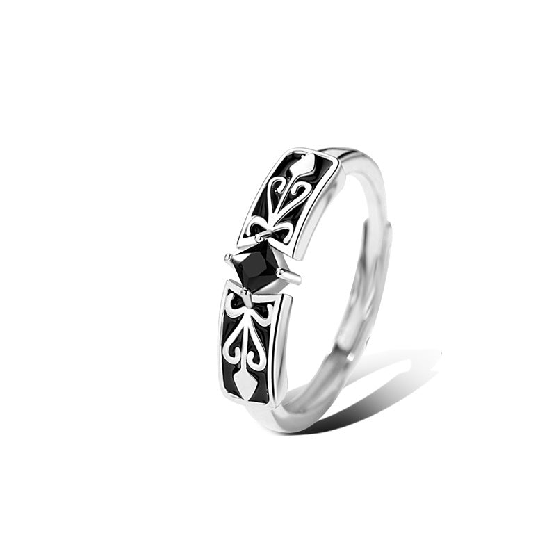 Sterling Silver Men's And Women's Matching Ring