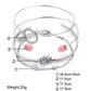4 Piece Pink Bracelet Set