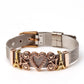 Stainless Steel Mesh Heart Bracelets