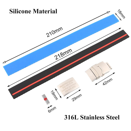 Silicone medical sign Wristband