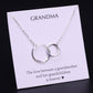 Mom Daughter Family Necklace