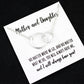 Mom Daughter Family Necklace
