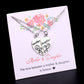 Mom Daughter Family Necklace