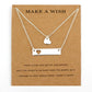 Mom Daughter Family Necklace