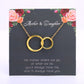 Mom Daughter Family Necklace