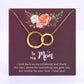 Mom Daughter Family Necklace