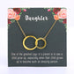 Mom Daughter Family Necklace