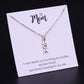 Mom Daughter Family Necklace