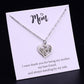 Mom Daughter Family Necklace