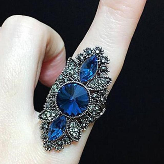 Three Stone Classic Mood Tracker Ring