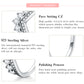 Sterling Zircon Crown Ring