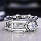 Round Cut Cubic Zirconia Rings 
