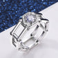 Solitaire Round Cut Cubic Zirconia Rings 