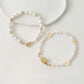 14K Plated Heart-Shaped Love Necklace Magnetic Link Buckle