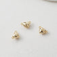 14K Plated Heart-Shaped Love Necklace Magnetic Link Buckle