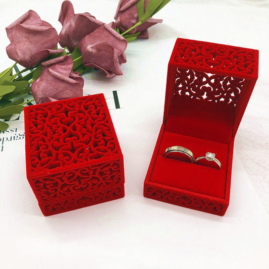 Velvet Ring Storage Box